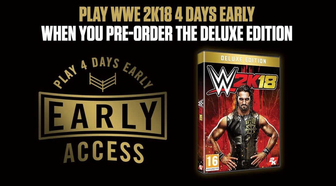 WWE 2K18 Deluxe Edition [PlayStation 4] PWcatalog