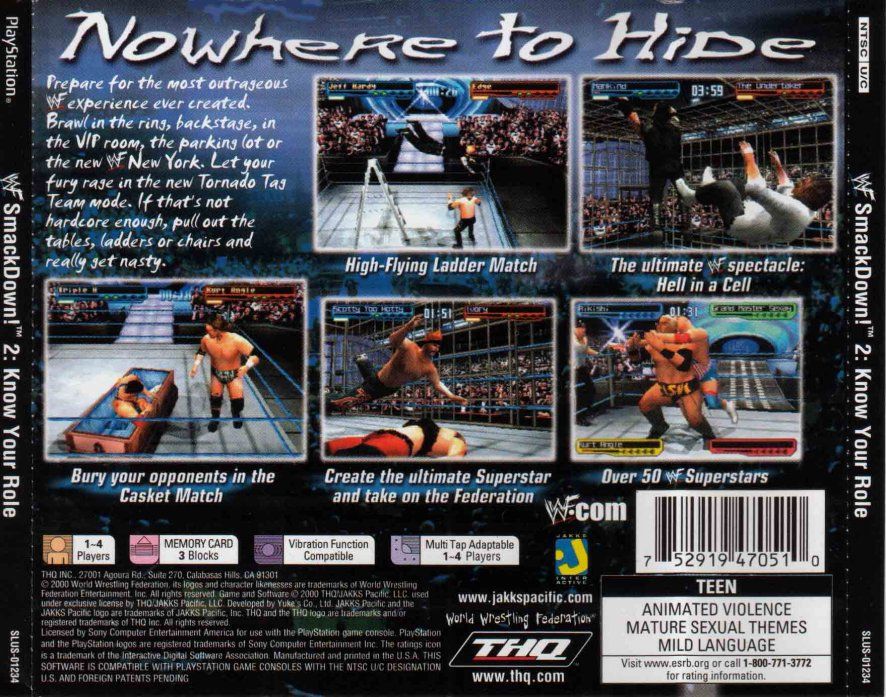 WWF SmackDown 2 Know Your Role [PlayStation] PWcatalog