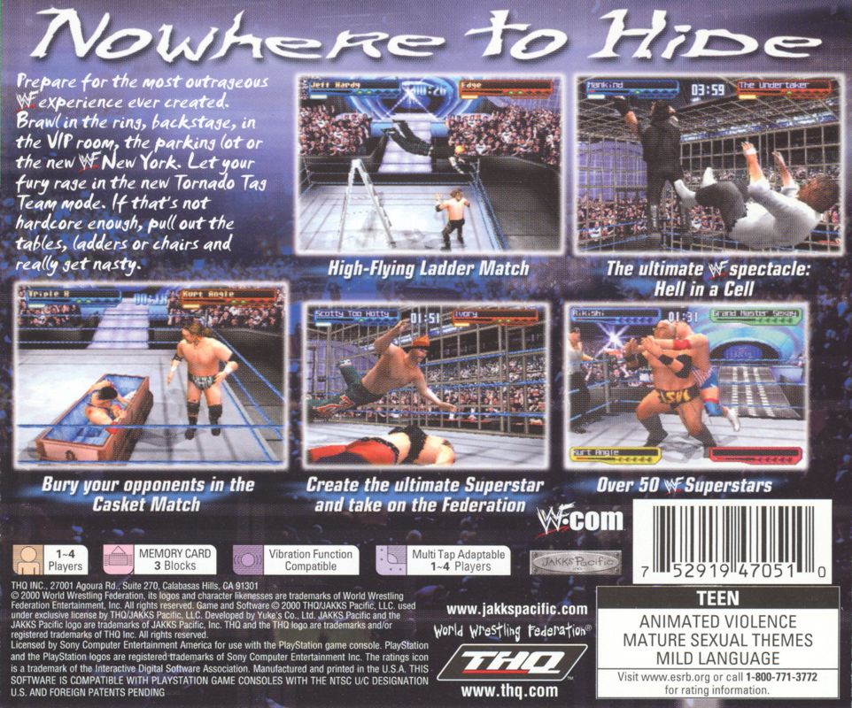 WWF SmackDown 2 Know Your Role [PlayStation] PWcatalog