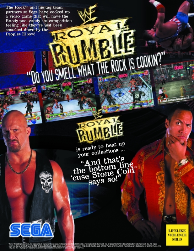 WWF Royal Rumble [Arcade] PWcatalog