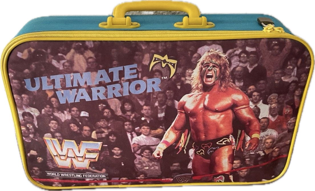 WWF Ultimate Warrior Kids Suitcase 1991 PWcatalog