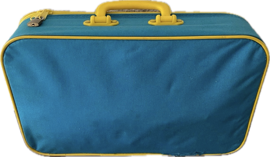 WWF Ultimate Warrior Kids Suitcase 1991 PWcatalog