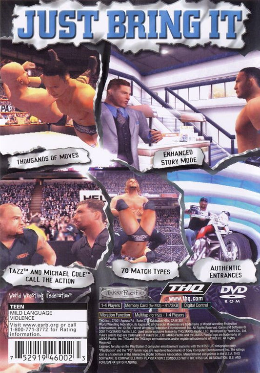 WWF SmackDown Just Bring It [PlayStation 2] PWcatalog