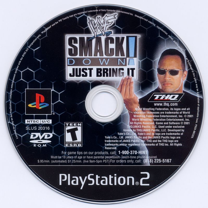 WWF SmackDown Just Bring It [PlayStation 2] PWcatalog