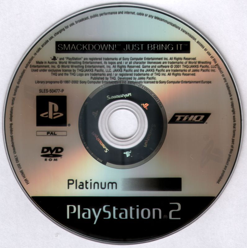 WWF SmackDown Just Bring It [PlayStation 2] PWcatalog
