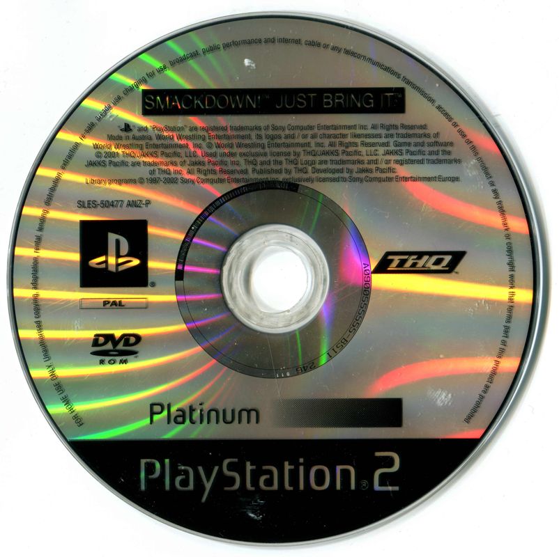 WWF SmackDown Just Bring It [PlayStation 2] PWcatalog
