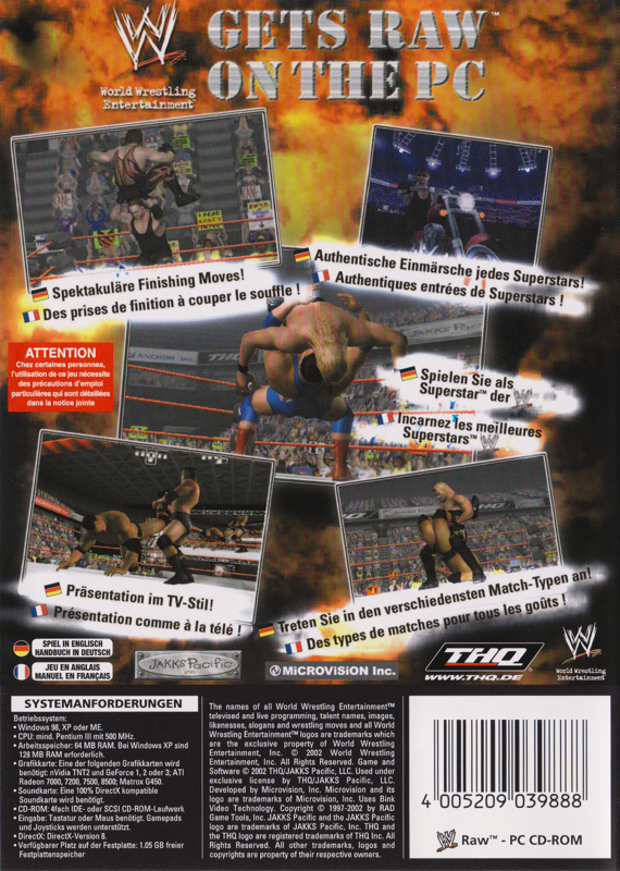 WWE RAW [PC] PWcatalog