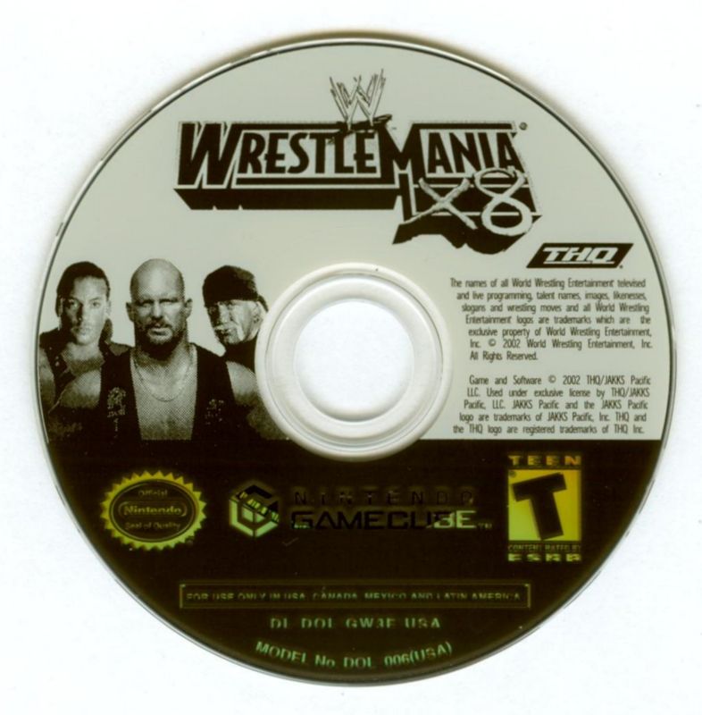 WWE WrestleMania X8 [GameCube] PWcatalog