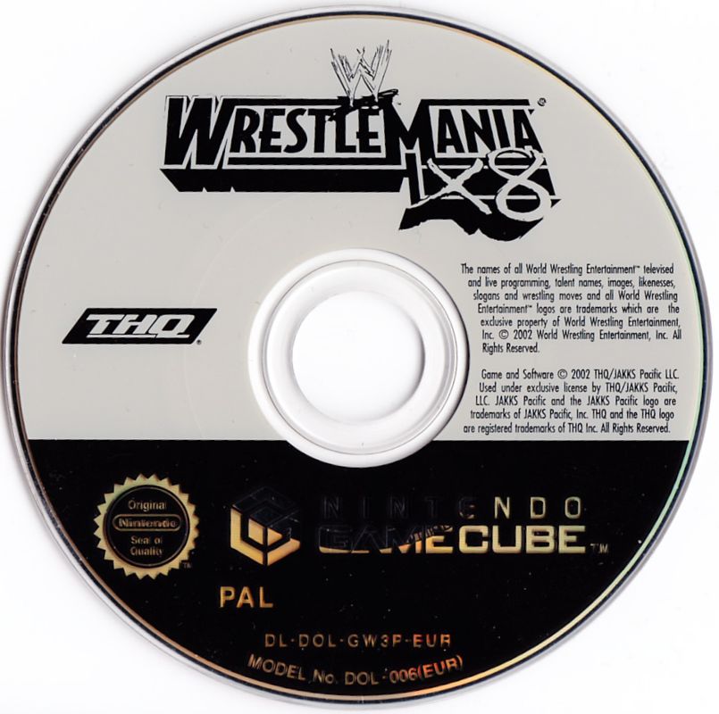 WWE WrestleMania X8 [GameCube] PWcatalog