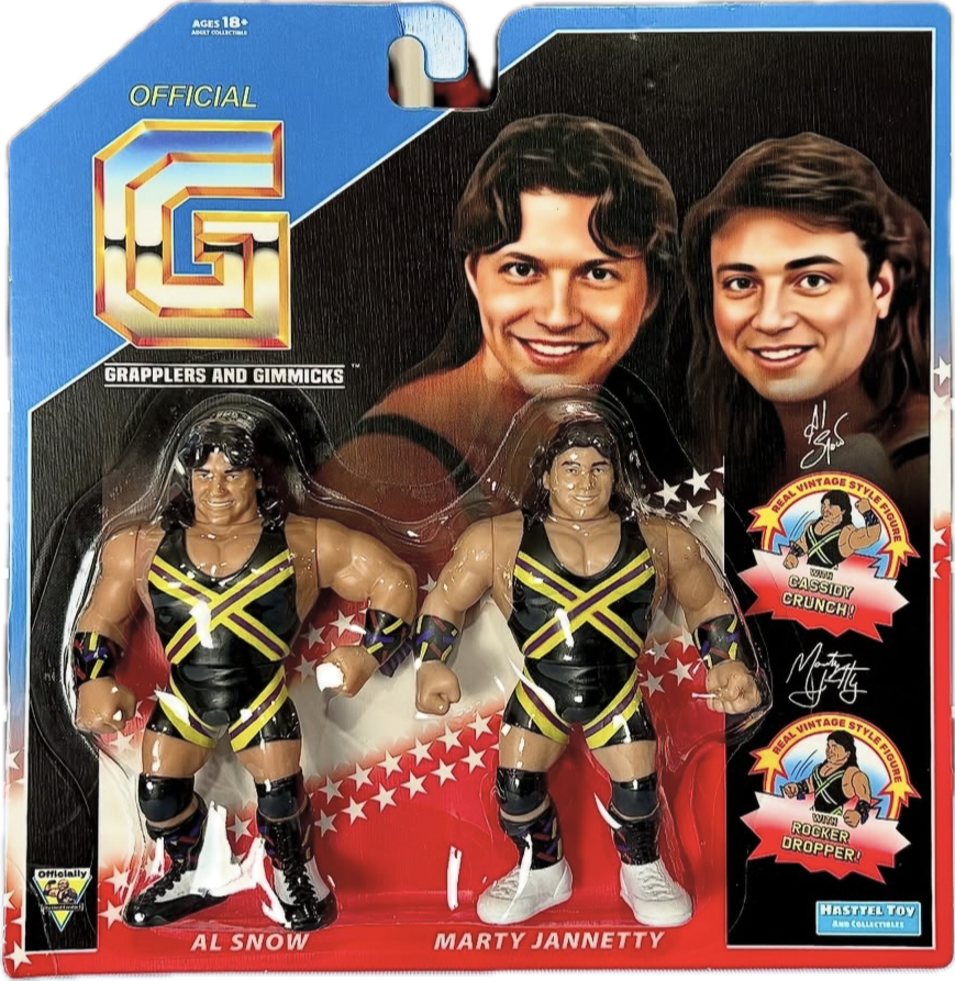 Grapplers & Gimmicks Al Snow & Marty [The New Rockers] 2-Pack PW Catalog
