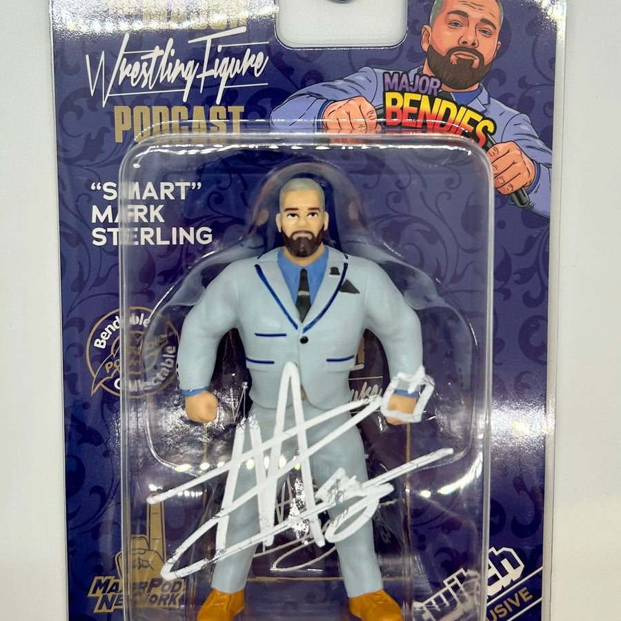 Major Wrestling Figure Podcast Major Bendies "Smart" Mark Sterling [Twitch Exclusive] Action & Toy Figures PWcatalog