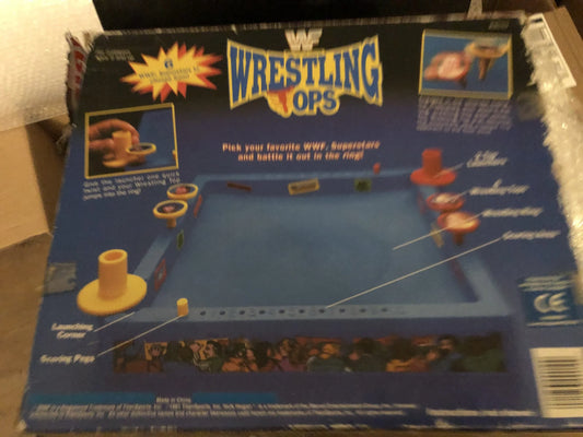 WWF Wrestling Tops Game 1991 Pressman