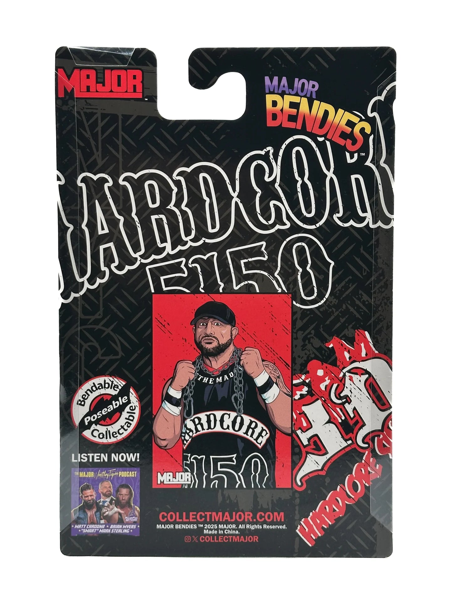 Major Wrestling Figure Podcast Major Bendies Limited Edition 1-300 Bully Ray Action & Toy Figures PWcatalog