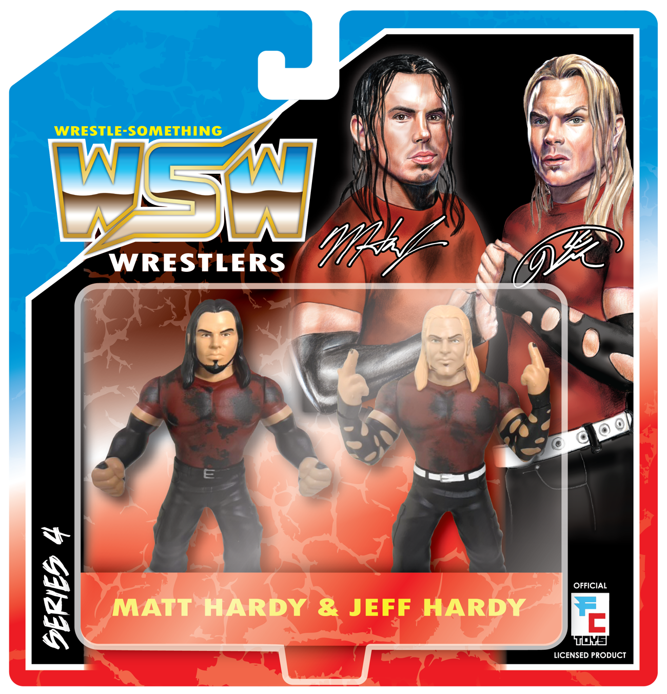 FC Toys Wrestle-Something Wrestlers Series 4 Matt Hardy & Jeff Hardy 2-Pack PW Catalog