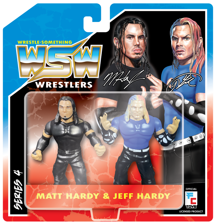 FC Toys Wrestle-Something Wrestlers Series 4 Matt Hardy & Jeff Hardy 2-Pack [Variant]