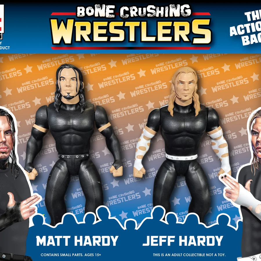 FC Toys Bone Crushing Wrestlers 2 Matt Hardy & Jeff Hardy [Variant] Action & Toy Figures Pwcatalog