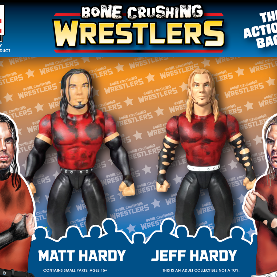 FC Toys Bone Crushing Wrestlers 2 Matt Hardy & Jeff Hardy Action & Toy Figures Pwcatalog