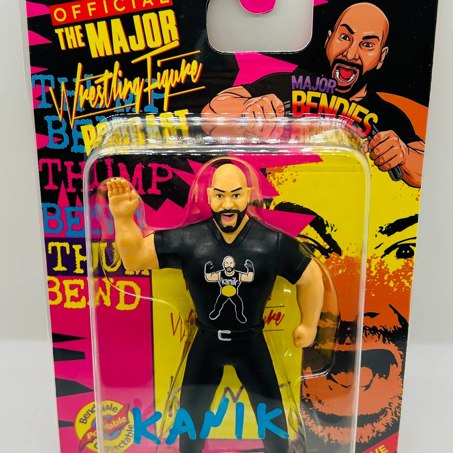 Major Wrestling Figure Podcast Major Bendies Kanik [Exclusive] Action & Toy Figures PWcatalog