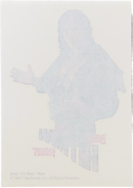 WWF Tattoos 1995 Bret Hart from Germany