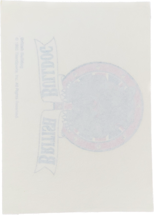 WWF Tattoos 1995 British Bulldog Logo from Germany