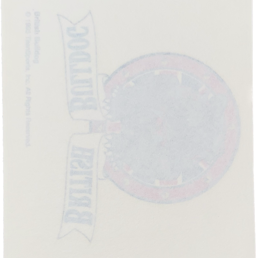 WWF Tattoos 1995 British Bulldog Logo from Germany Pwcatalog