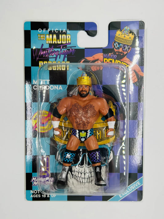 Major Wrestling Figure Podcast Major Bendies “Death Match King” Matt Cardona [Merch Stand Exclusive]