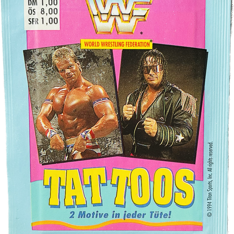 WWF Tattoos 1995 from Germany Pwcatalog