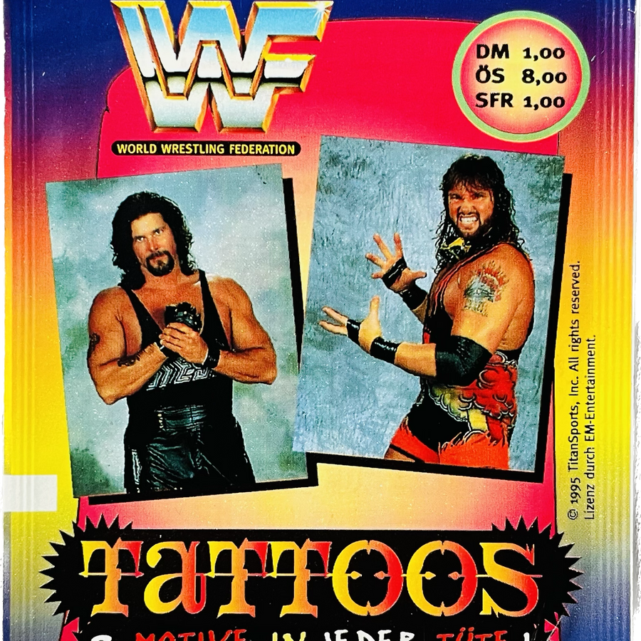WWF Tattoos 1994 from Germany Pwcatalog