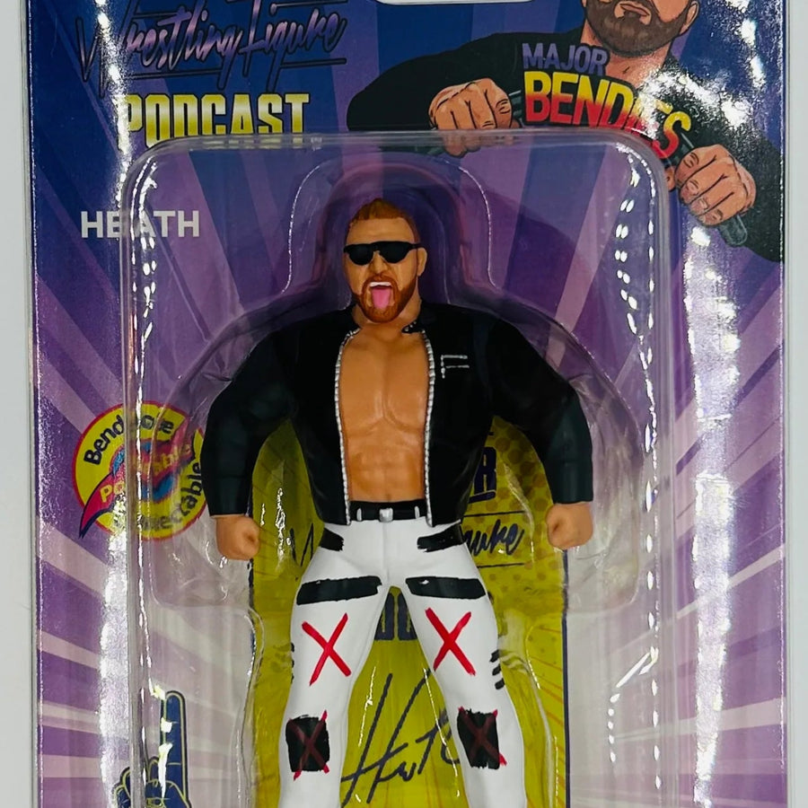 Major Wrestling Figure Podcast Major Bendies Series 5 Heath Slater Action & Toy Figures PWcatalog