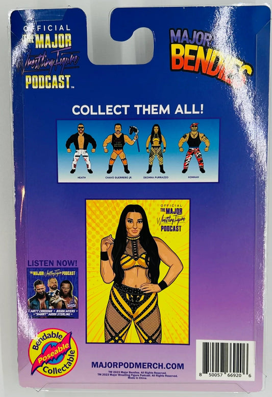 Major Wrestling Figure Podcast Major Bendies Series 5 Deonna Purrazzo Action & Toy Figures PWcatalog
