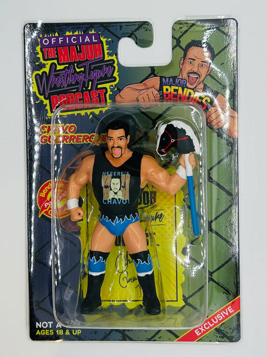Major Wrestling Figure Podcast Major Bendies Chavo Guerrero (Exclusive) Action & Toy Figures PWcatalog