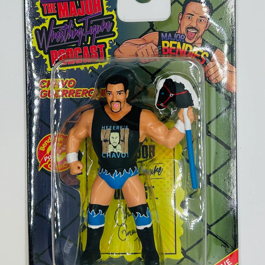 Major Wrestling Figure Podcast Major Bendies Chavo Guerrero (Exclusive) Action & Toy Figures PWcatalog