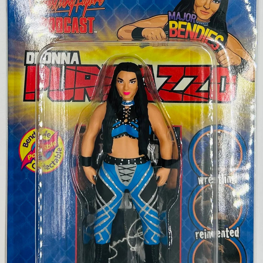 Major Wrestling Figure Podcast Major Bendies Limited Edition Deonna Purrazzo Action & Toy Figures PWcatalog