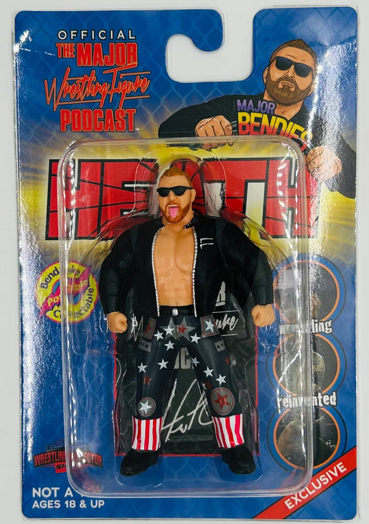 Major Wrestling Figure Podcast Major Bendies Heath [Exclusive] Action & Toy Figures PWcatalog