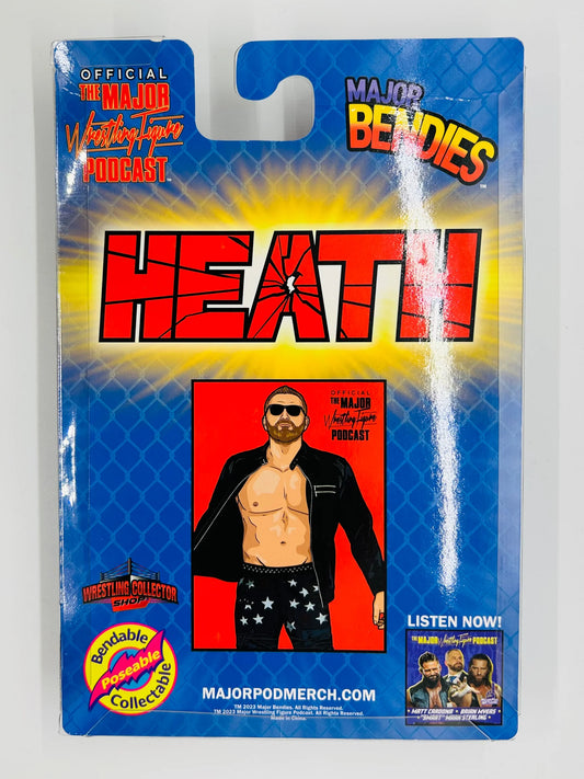 Major Wrestling Figure Podcast Major Bendies Heath [Exclusive] Action & Toy Figures PWcatalog