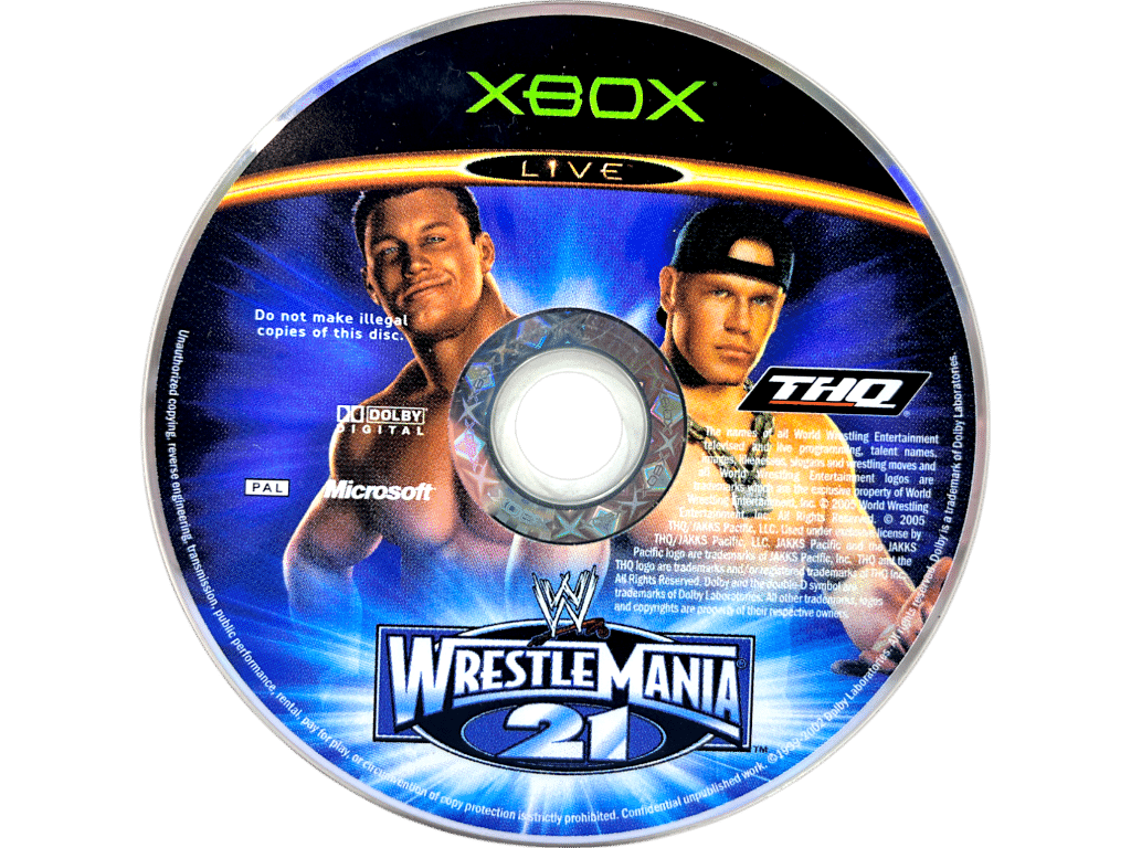 WrestleMania 21 [Xbox] PWcatalog