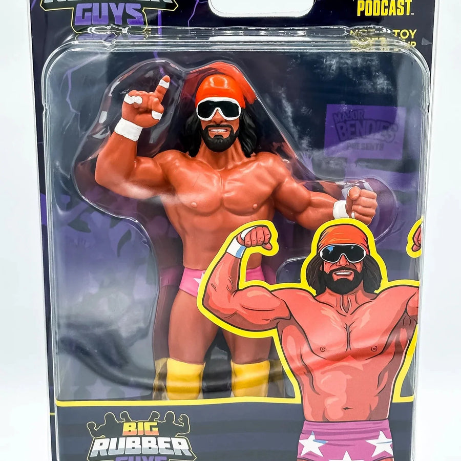 Big Rubber Guys Macho Man Randy Savage Pink Trunks – PW Catalog