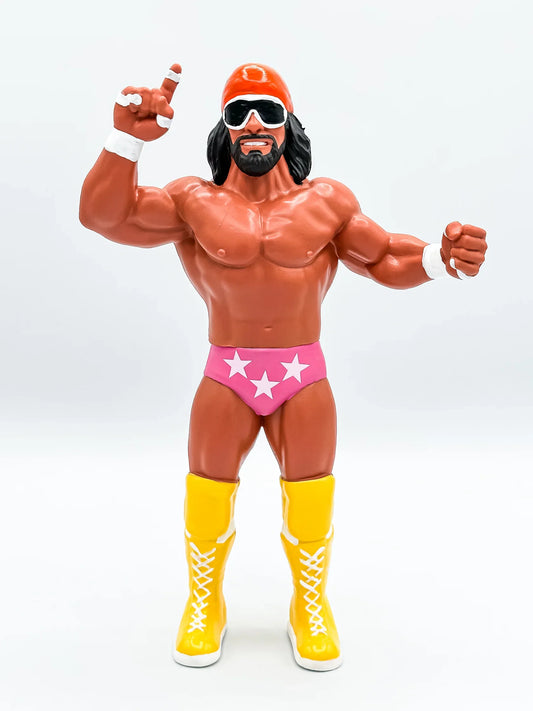 Big Rubber Guys Macho Man Randy Savage Pink Trunks - image 2