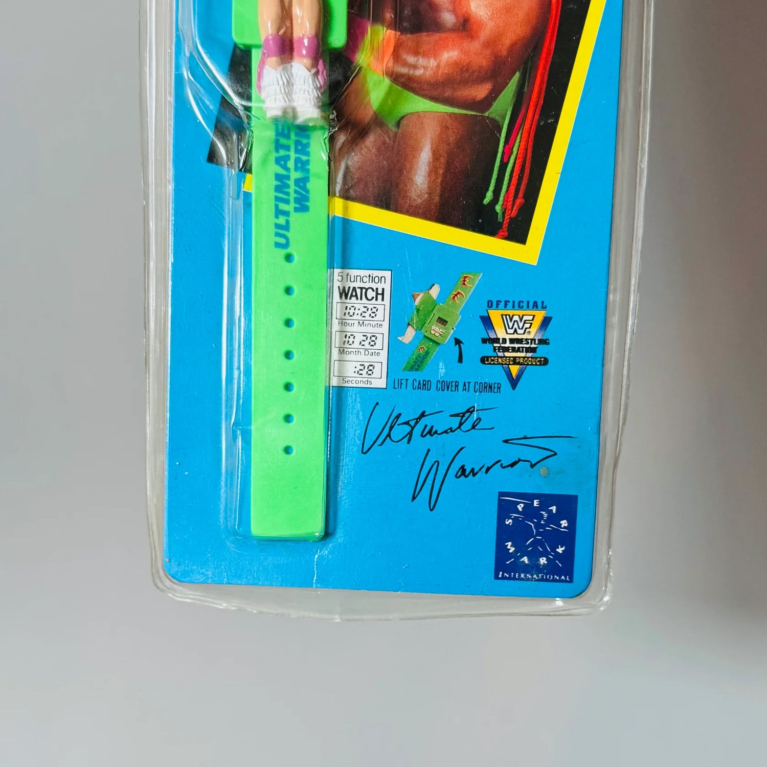 Nelsonic Ultimate Warrior Watch 1991 Watches PWcatalog