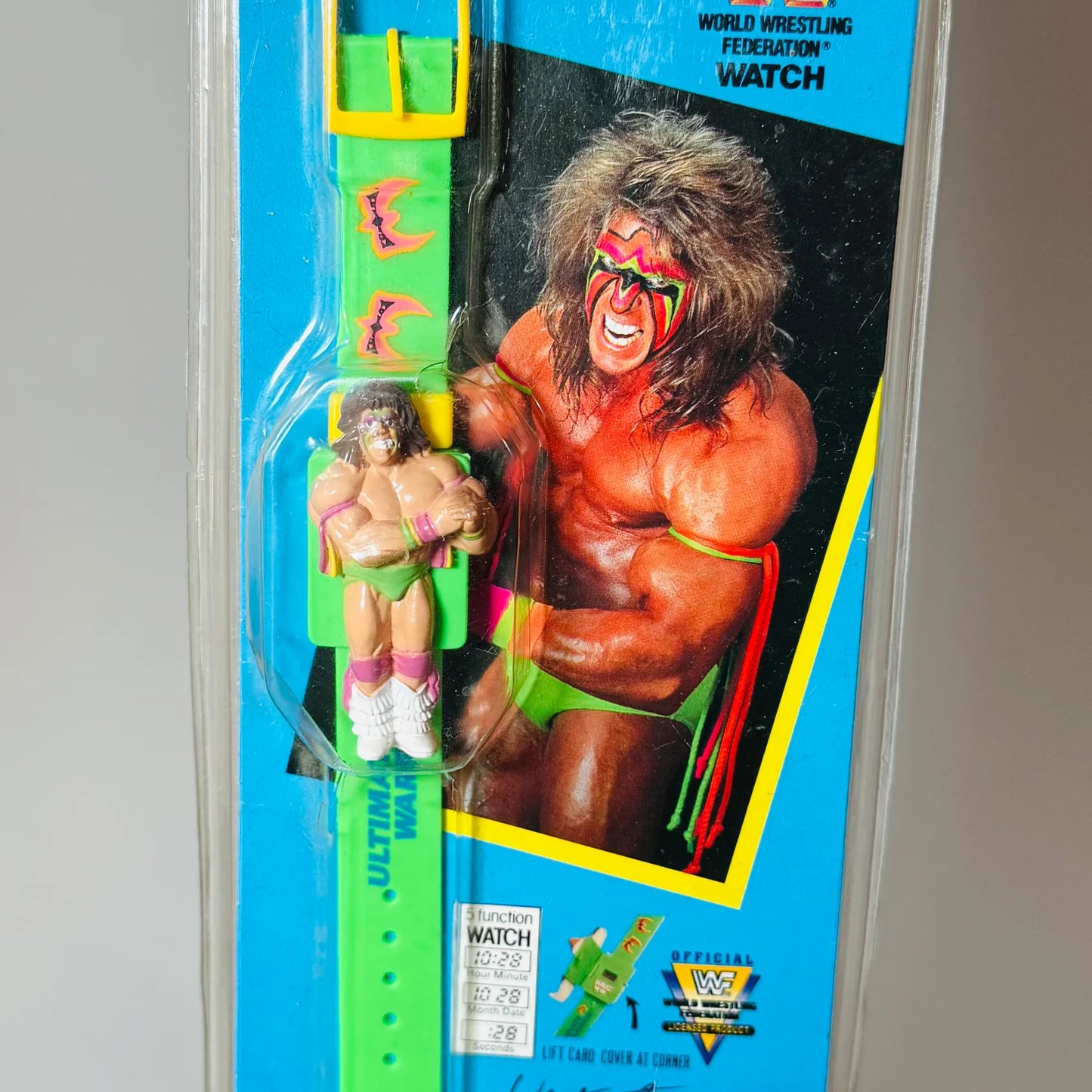 Nelsonic Ultimate Warrior Watch 1991 Watches PWcatalog