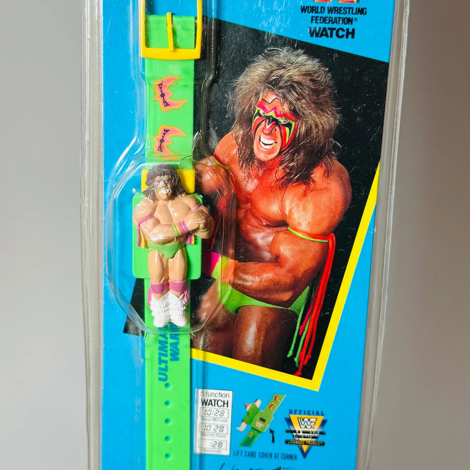 Nelsonic Ultimate Warrior Watch 1991 Watches PWcatalog