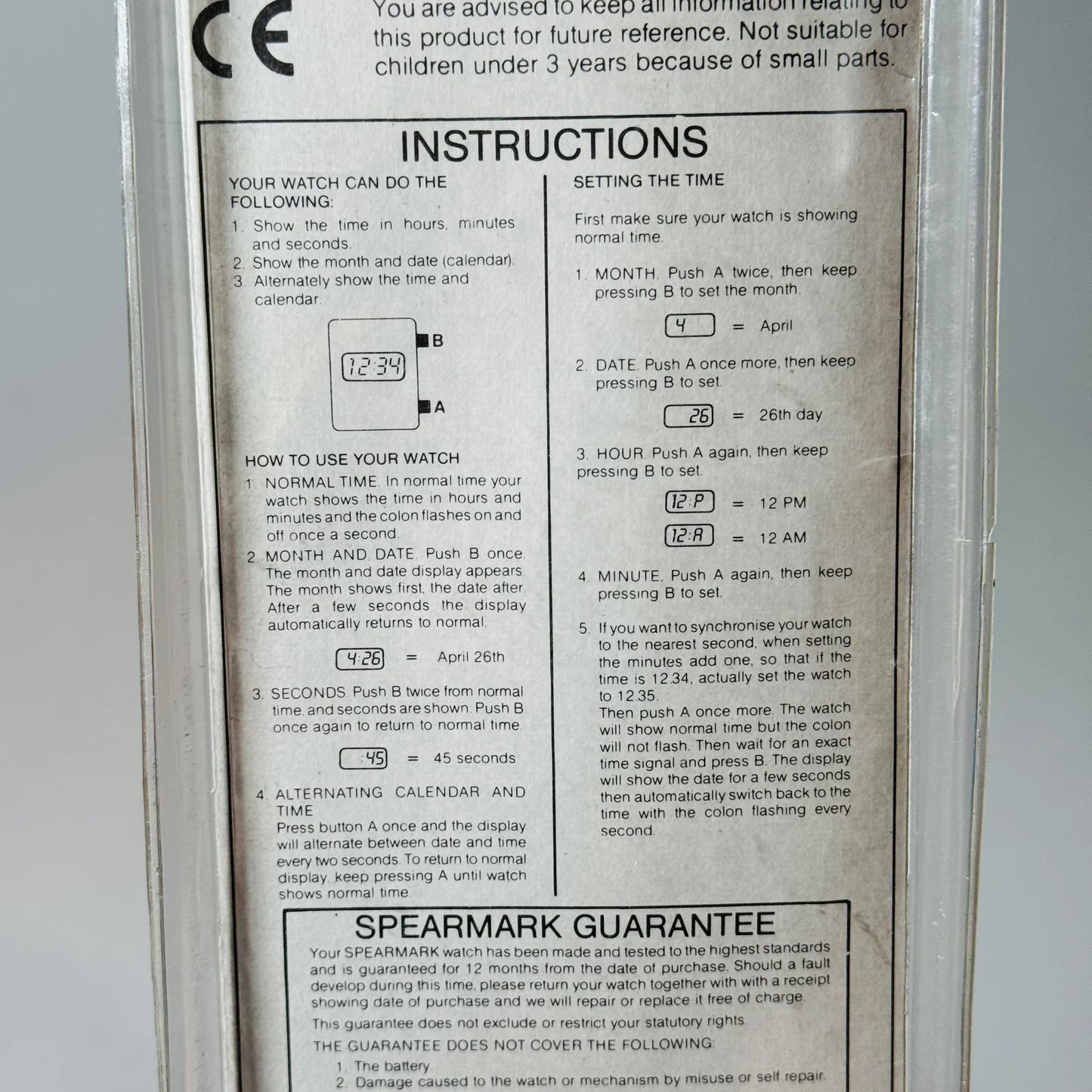 Nelsonic Ultimate Warrior Watch 1991 Watches PWcatalog