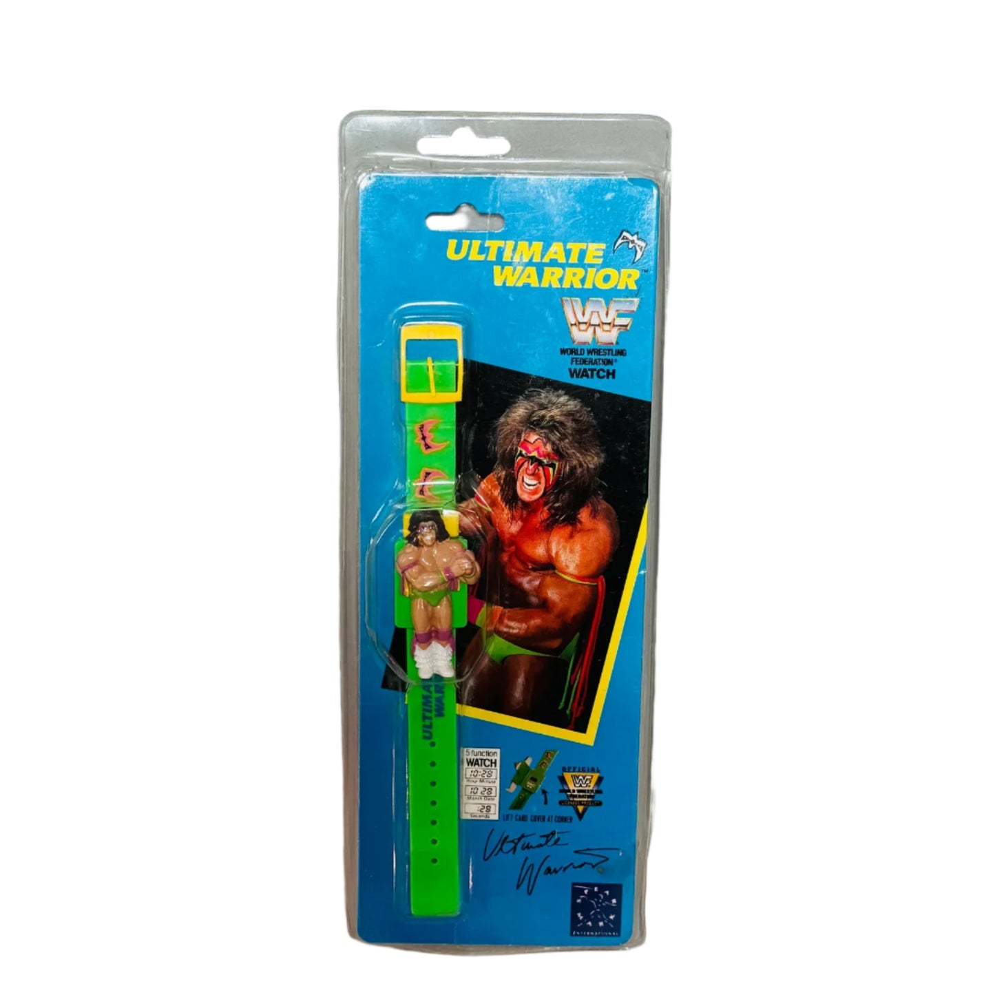 Nelsonic Ultimate Warrior Watch 1991 Watches PWcatalog