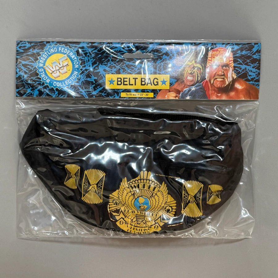 WWF Winged Eagle belt Title Waist Pack Hulk Hogan Ultimate warrior 1991 PWcatalog