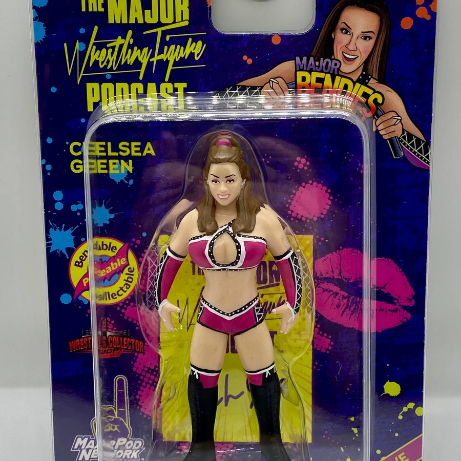 Major Wrestling Figure Podcast Major Bendies Chelsea Green [Exclusive] Action & Toy Figures PWcatalog