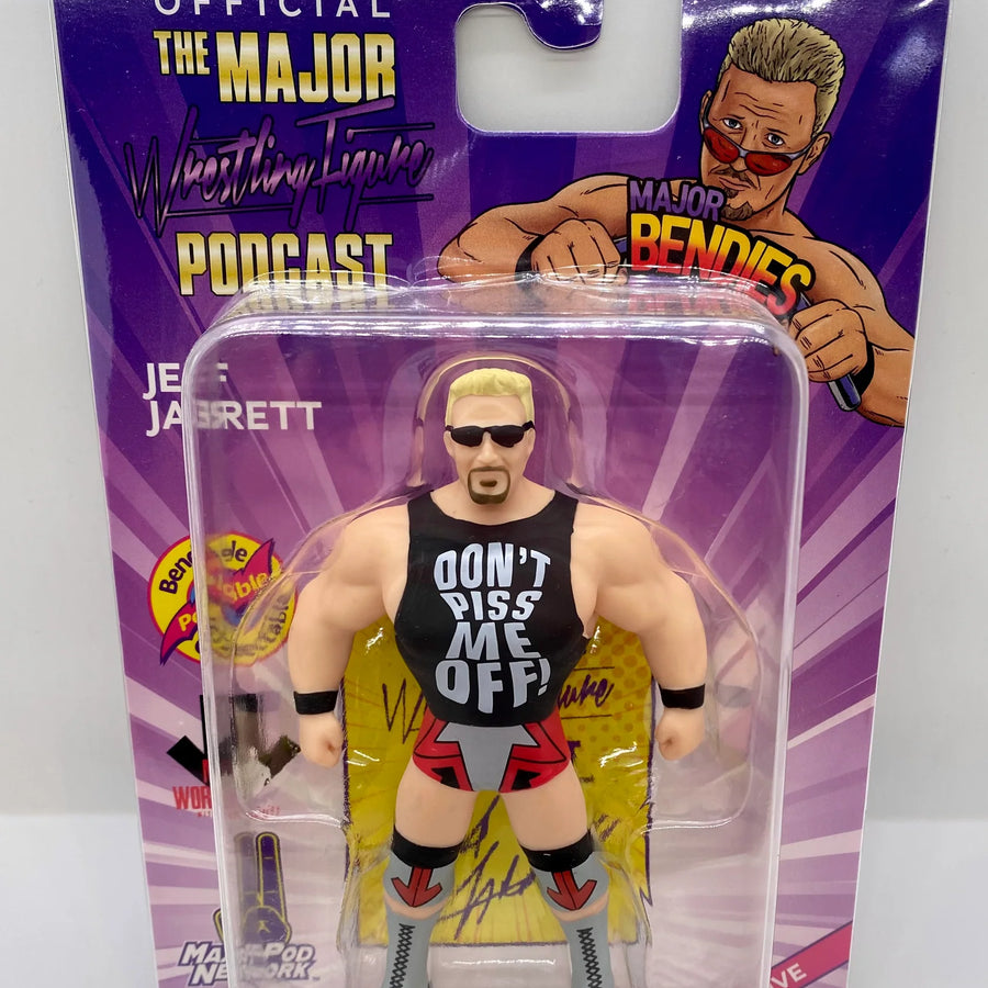 Major Wrestling Figure Podcast Major Bendies "My World with Jeff Jarrett" Jeff Jarrett Action & Toy Figures PWcatalog