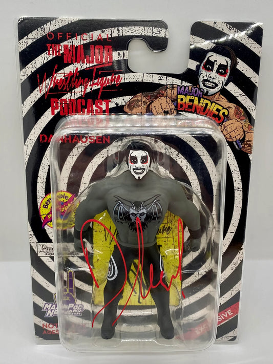 Major Wrestling Figure Podcast Major Bendies Danhausen [Exclusive] Action & Toy Figures PWcatalog