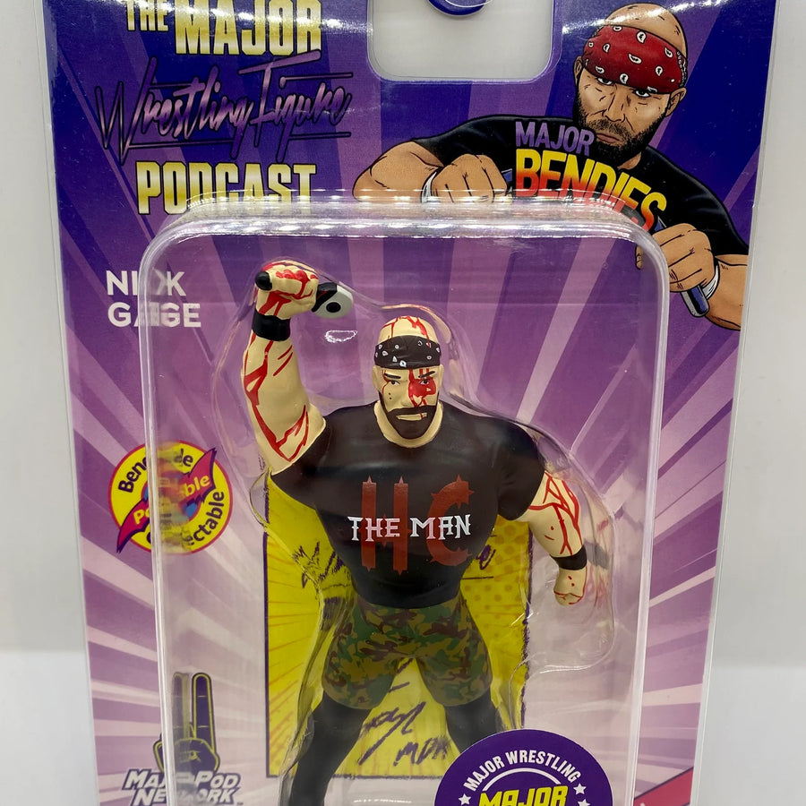 Major Wrestling Figure Podcast Major Bendies Series 2 Nick Gage (Major Chase) Action & Toy Figures PWcatalog