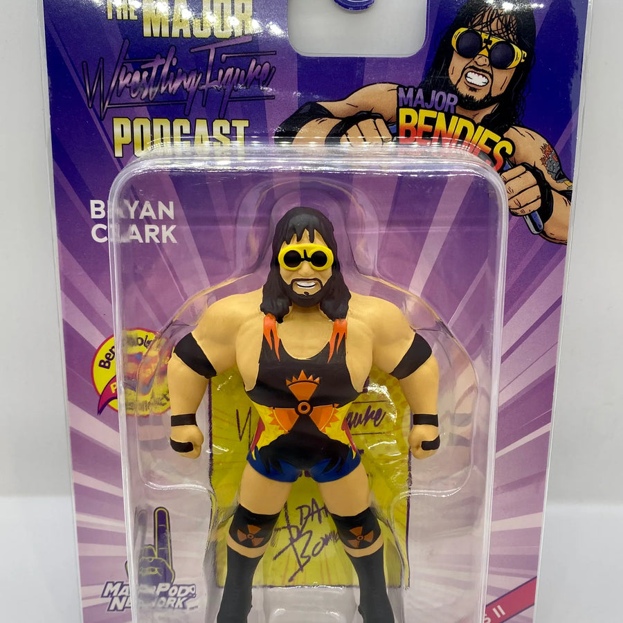 Major Wrestling Figure Podcast Major Bendies Series 2 Bryan Clark Action & Toy Figures PWcatalog