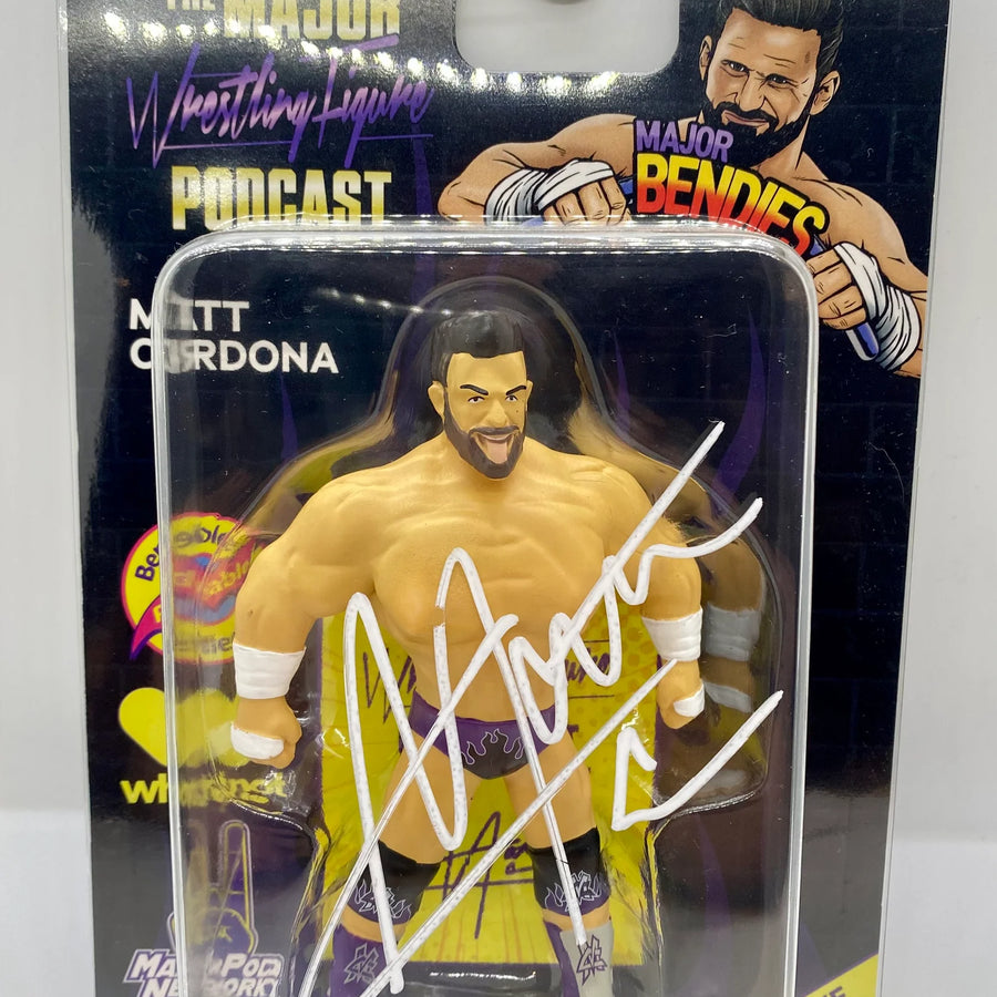 Major Wrestling Figure Podcast Major Bendies Whatnot Exclusive Matt Cardona Action & Toy Figures PWcatalog